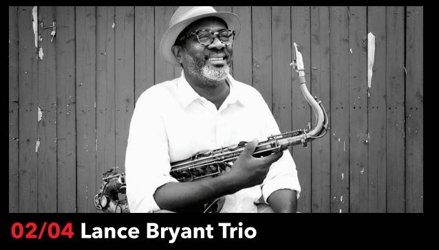 New Jersey Jazz Society | Lance Bryant Trio | Sunday February 4 2024  3:00 pm